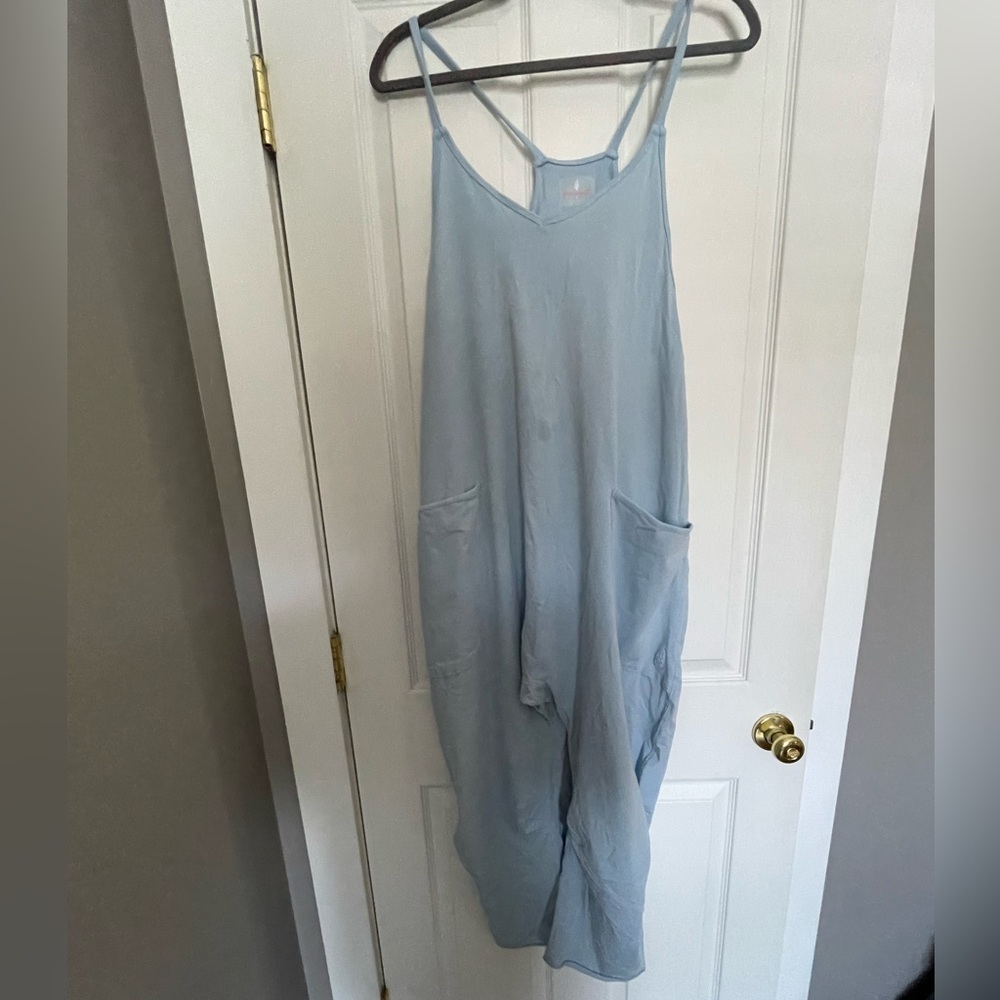 Blue Hot Shot Romper